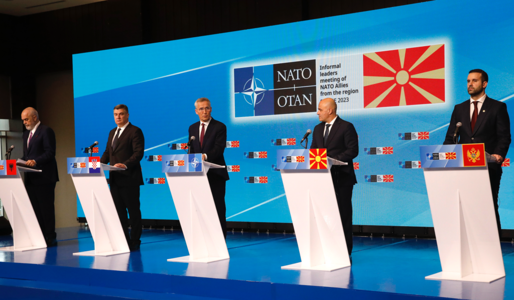 Statements of NATO Secretary General at Skopje summit