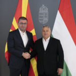 Viktor Orbán and Hristijan Mickoski on 24 October, 2023. Source: MTI/Miniszterelnöki Sajtóiroda/Benko Vivien Cher. Daily News Hungary