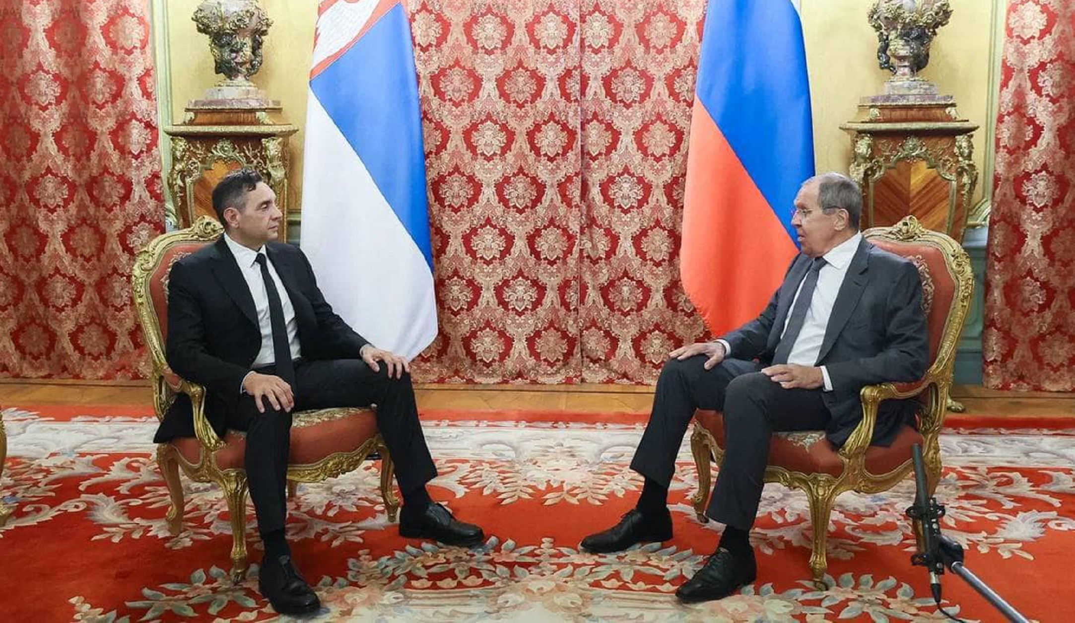 Different colors of Serbian-Russian relations