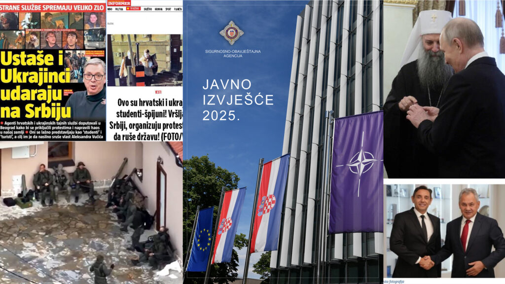 Rusija, Srbija i drugi sigurnosni rizici za Zapadni Balkan očima hrvatskih obavještajnih službi