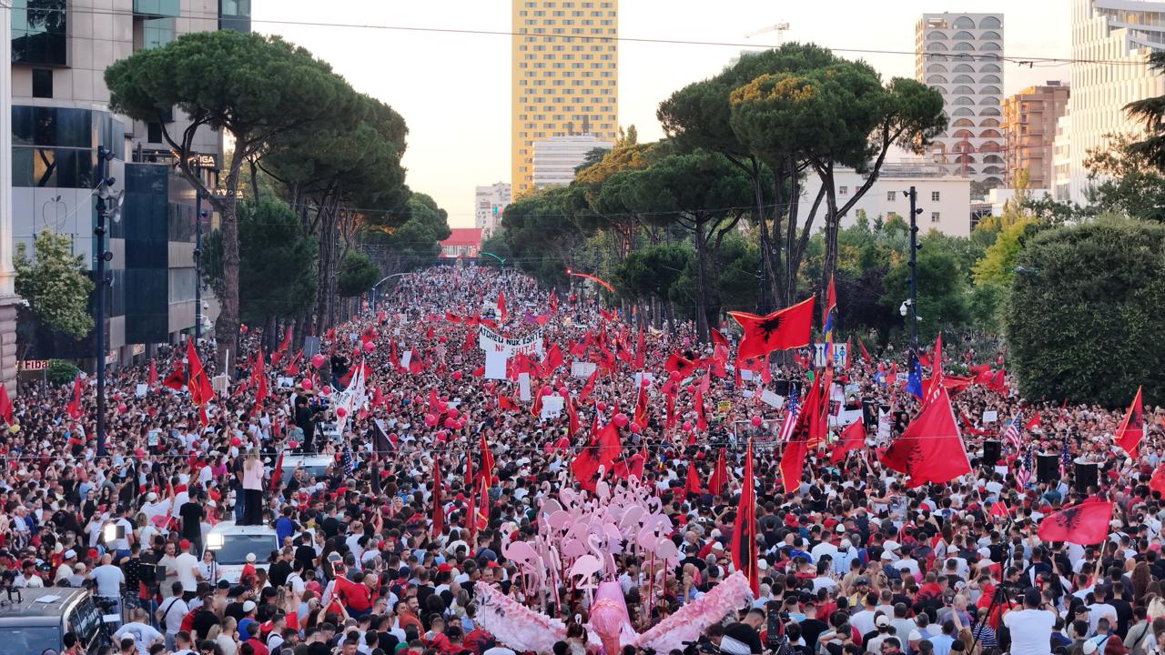 Albania’s Flamingo Revolution From Up Close. A participant’s perspective on the protests