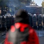 From Flamingos to Fire: How Albania’s Peaceful Protest Turned Into a Revolution – Albanian protester